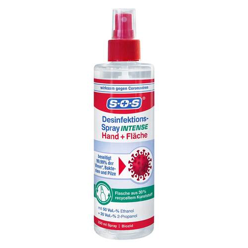 Sos Desinfektions-Spray Intense Hand + Fl&auml;che - 1