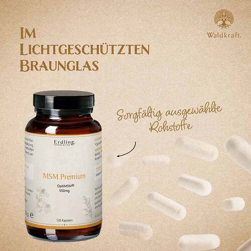 Msm Premium Optimsm organisch.Schwefel Kapseln Erdling - 4