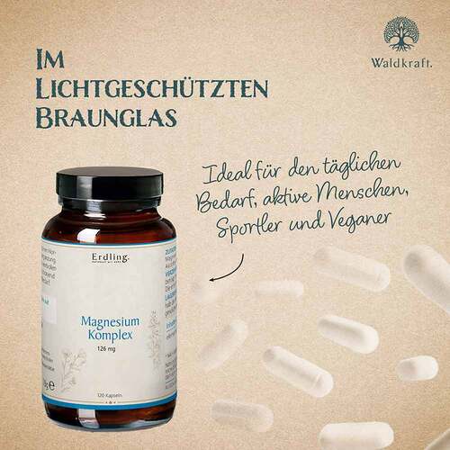 Magnesium-Komplex 7in1 Sangokoralle Kapseln Erdling - 4