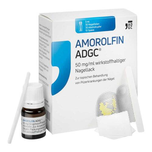 Amorolfin Adgc 50 mg / ml wirkstoffhalt.Nagellack - 1