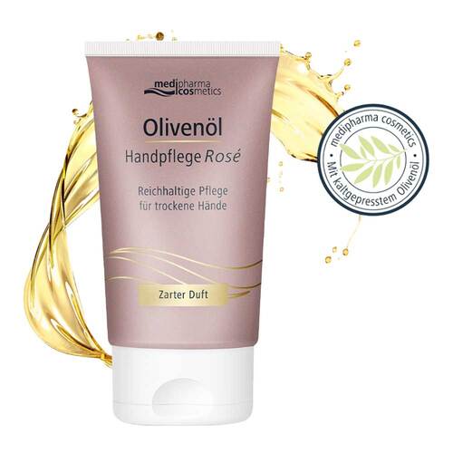 Oliven&ouml;l Handpflegecreme Rose - 2