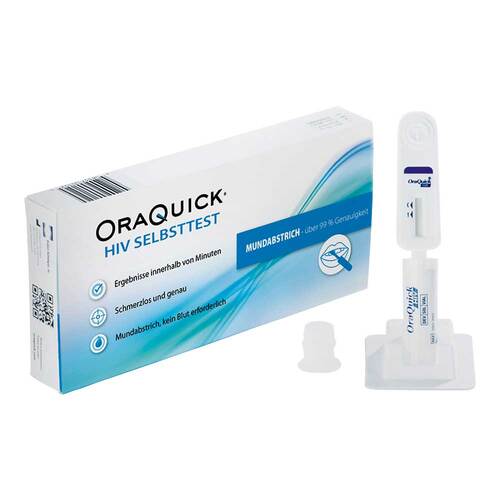 ORAQUICK HIV Selbsttest durch Mundabstrich - 1