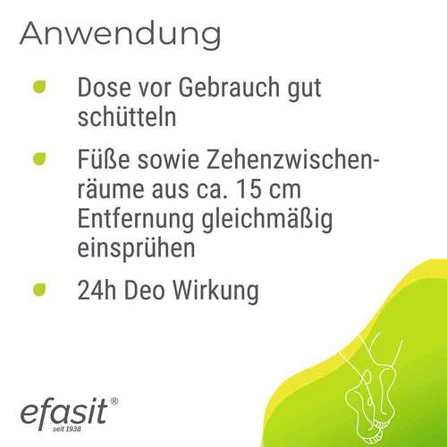 Efasit Fu&szlig; Deo Spray - 2