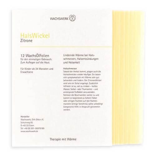 Halswickel Zitrone - 2