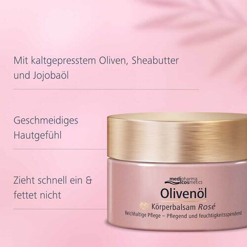 Oliven&ouml;l K&ouml;rperbalsam Rose - 4