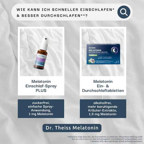 DR.THEISS Melatonin Einschlaf-Spray Plus - 3