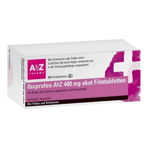 Ibuprofen Abz 400 mg akut Filmtabletten - 1
