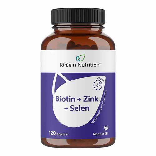 Biotin + ZINK+Selen f&uuml;r Haut Haare &amp; N&auml;gel Kapseln - 1