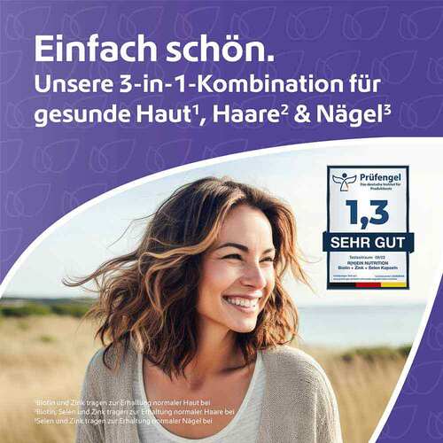 Biotin + ZINK+Selen f&uuml;r Haut Haare &amp; N&auml;gel Kapseln - 2