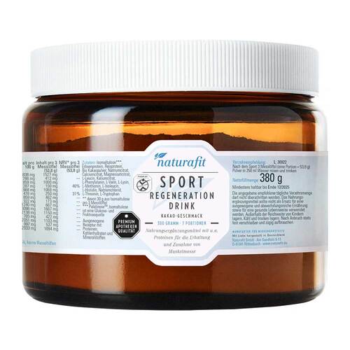 Naturafit Sport Regeneration Drink Pulver - 1