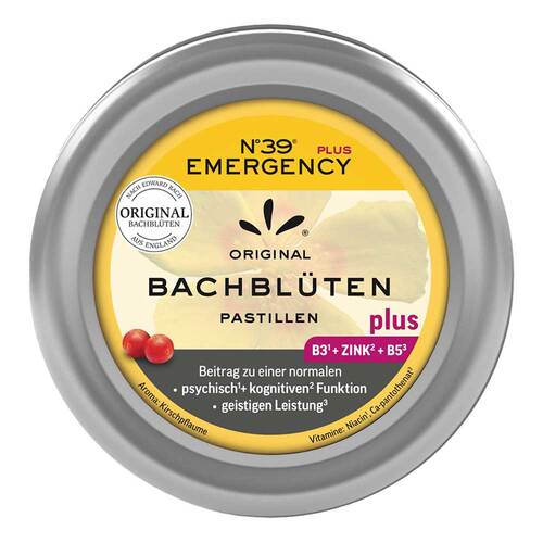 Bachbl&uuml;ten No.39 Notfall Pastillen Plus - 1