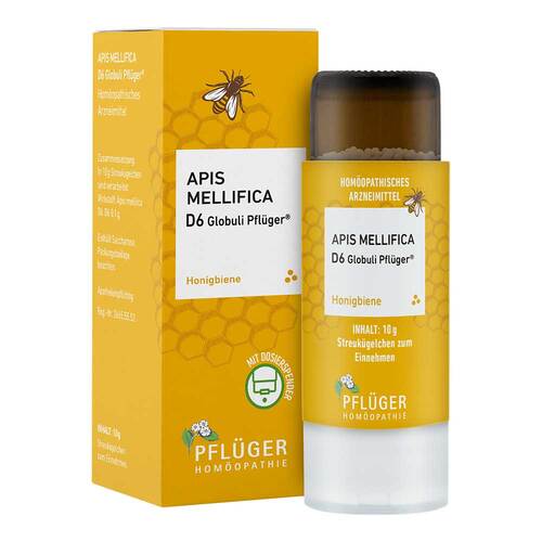Apis mellifica D 6 Globuli Pfl&uuml;ger Globulispender - 1