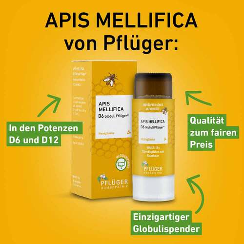 Apis mellifica D 12 Globuli Pfl&uuml;ger Globulispender - 3