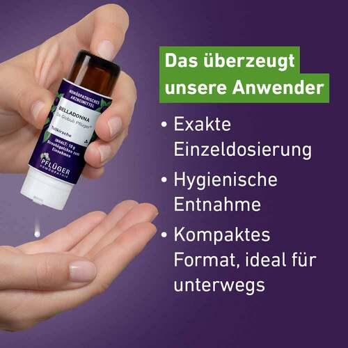 Belladonna D 6 Globuli Pfl&uuml;ger Globulispender - 4