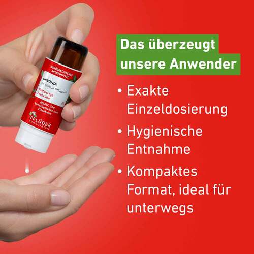 Bryonia D 6 Globuli Pfl&uuml;ger Globulispender - 4