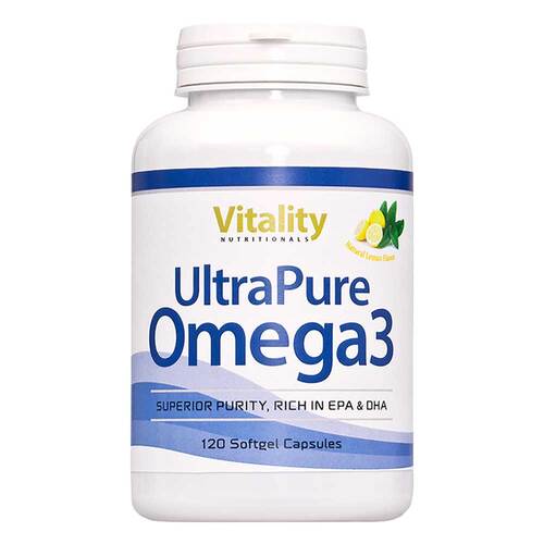 Ultrapure Omega-3 1000 mg mit 400 mg Epa + 300 mg Dha - 1