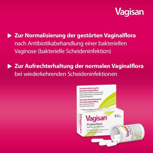 Vagisan Probioflora Milchs&auml;ure-Bakter.VaginalKapseln  - 3