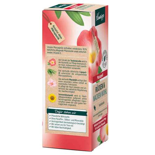 KNEIPP Massage&ouml;l R&uuml;cken &amp; Nacken Wohl - 4