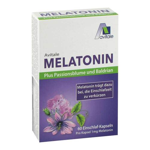 Melatonin + PASSIONSBLUME+Baldrian Kapseln - 1