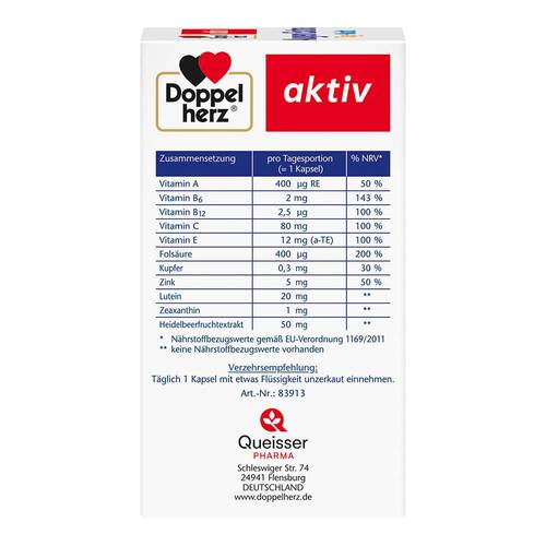 Doppelherz Augen Extra Tag + Nacht Kapseln - 4