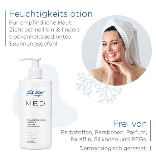 La Mermed Feuchtigkeitslotion ohne Parfum - 3