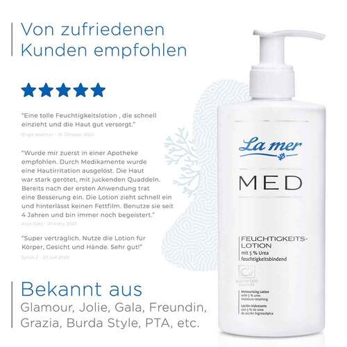 La Mermed Feuchtigkeitslotion ohne Parfum - 5