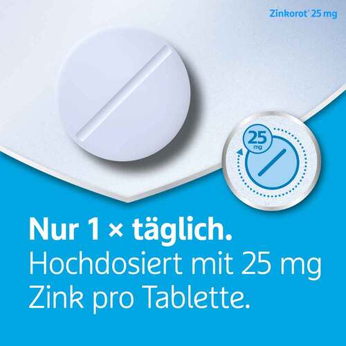 Zinkorot 25 mg Tabletten - 5