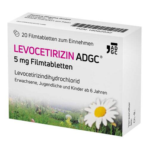 Levocetirizin Adgc 5 mg Filmtabletten - 1