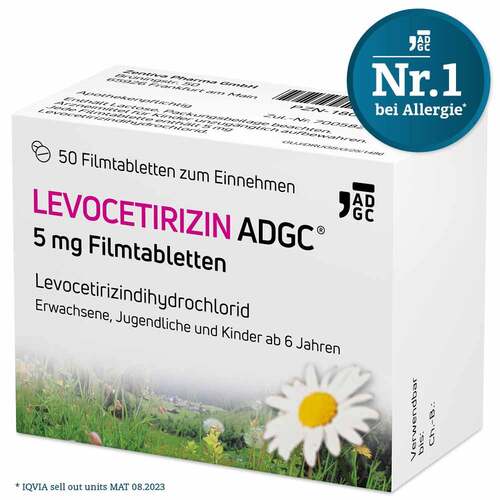 Levocetirizin Adgc 5 mg Filmtabletten - 2