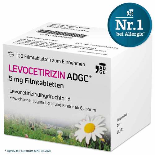 Levocetirizin Adgc 5 mg Filmtabletten - 2