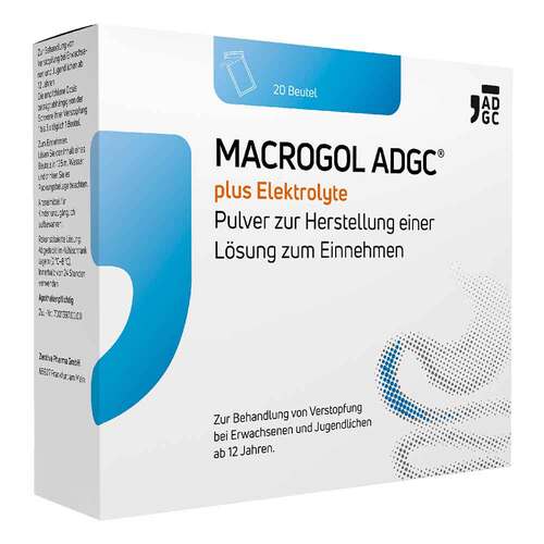 Macrogol Adgc plus Elektrolyte Pulver zur H.e.L.zum Einnehmen  - 2