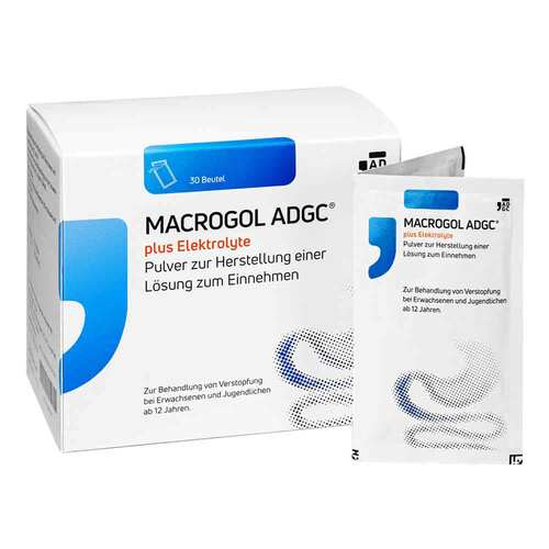 Macrogol Adgc plus Elektrolyte Pulver zur H.e.L.zum Einnehmen  - 2