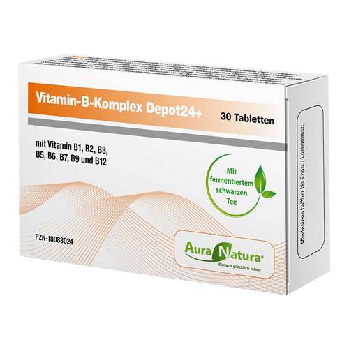 Auranatura Vitamin B-Komplex Depot 24 + Tabletten - 1
