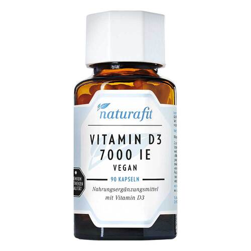 Naturafit Vitamin D3 7000 I.E. vegan Kapseln - 1
