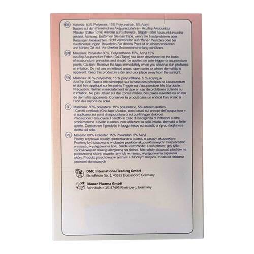 Gitter Tape Acutop Akupunkturpf.XXL 7,5x10cm beige - 2