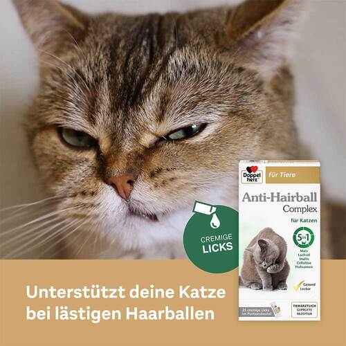 Doppelherz f&uuml;r Tiere Anti-Hairball Complex Katzen - 2