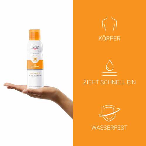 Eucerin Sun Oil Control Body transparent Aerosol Lsf 30 - 3