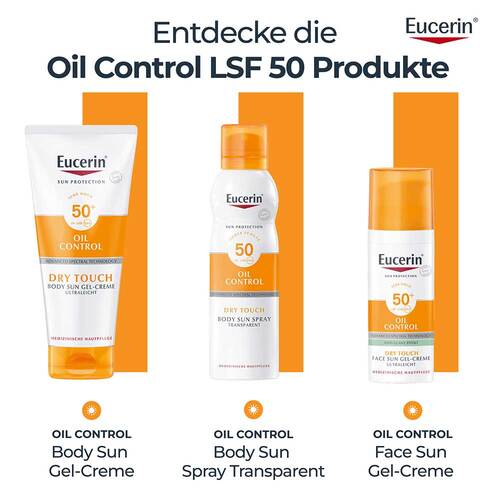Eucerin Sun Oil Control Body transparent Aerosol Lsf 50 - 7