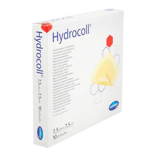HYDROCOLL Wundverband 7,5x7,5 cm - 1
