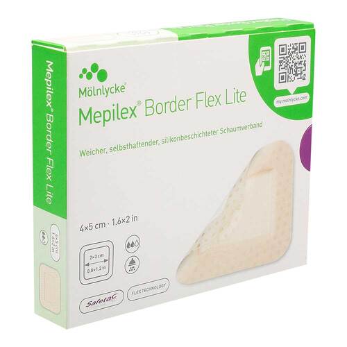MEPILEX Border Flex Lite Schaumverband 4x5 cm - 1