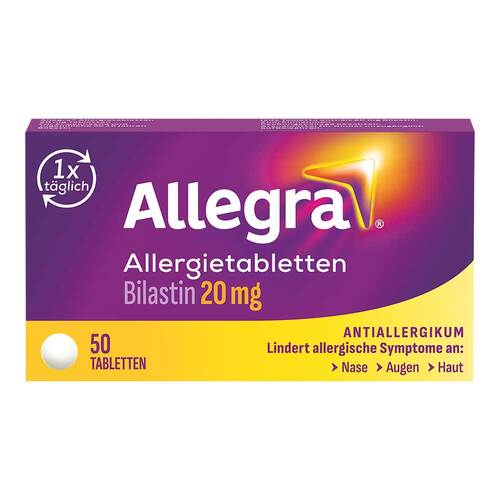 Allegra Allergietabletten 20 mg Tabletten - 1