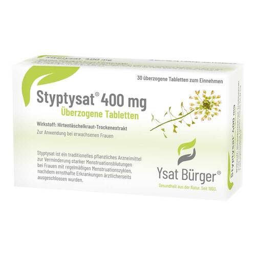 STYPTYSAT 400 mg &uuml;berzogene Tabletten - 1
