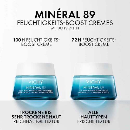 Vichy Mineral 89 100h Creme reichhaltig mit Duft - 8