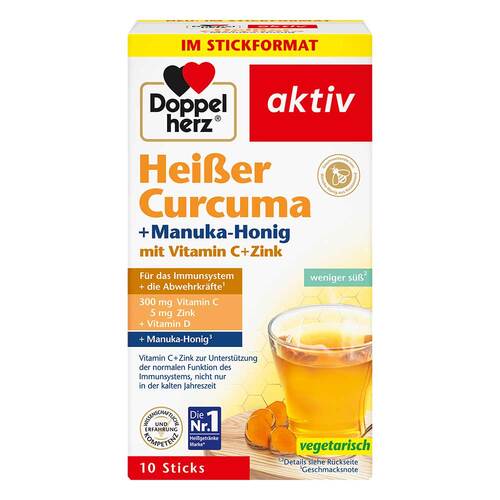 Doppelherz hei&szlig;er Curcuma + Manuka-Honig Granulat - 1