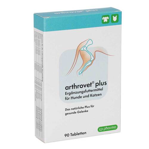 CP arthrovet plus Erg.Futterm.Tabletten f&uuml;r Hunde / Katzen - 1