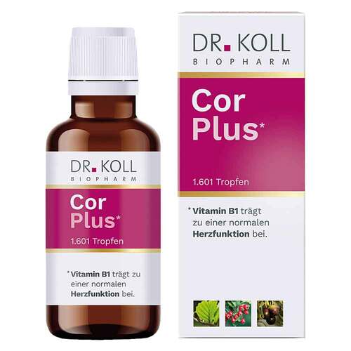 Cor Plus Dr.Koll Gemmo Komplex Wei&szlig;dorn Vit.B1 Tro - 1