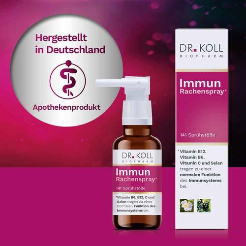 Immun Rachenspray Dr.Koll Gemmo Komplex Vit.B6 B12 - 2
