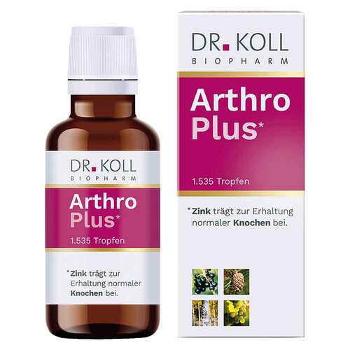 Arthro Plus Dr.Koll Gemmo Kompl.Weinrebe Zink Tro. - 1