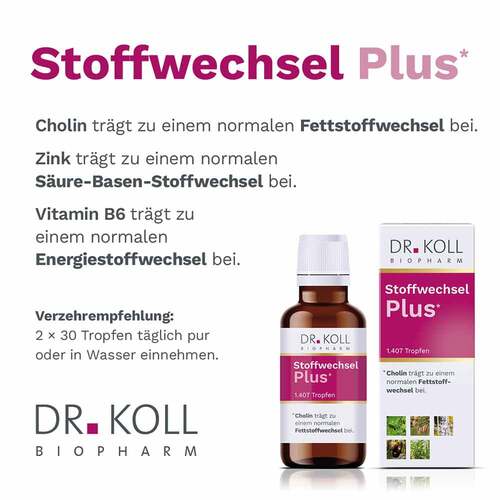 Stoffwechsel Plus Dr.Koll Gemmo Komplex Cholinzink - 2