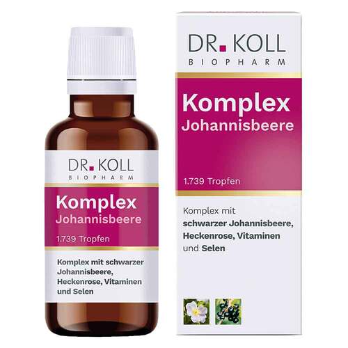 Komplex Johannisbeere Dr.Koll Gemmo Heckenrose Tro - 1
